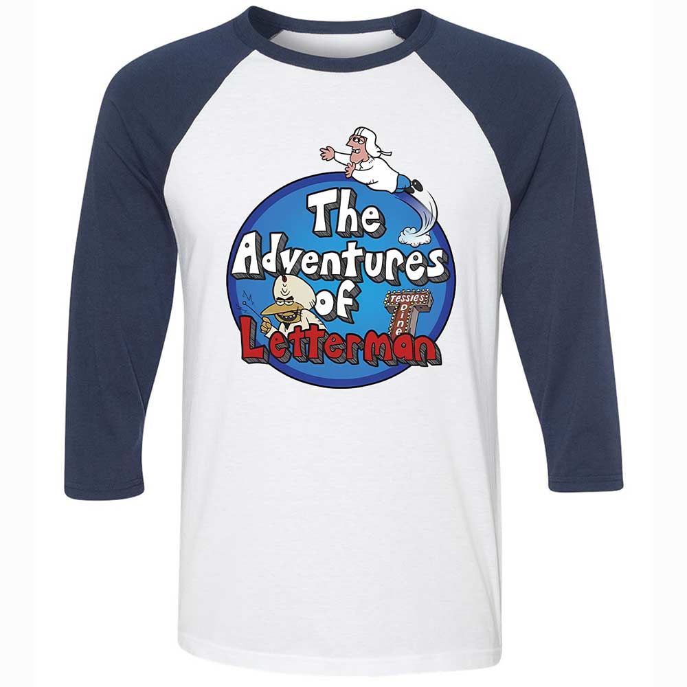 The Adventures of Letterman - White/Navy - 8