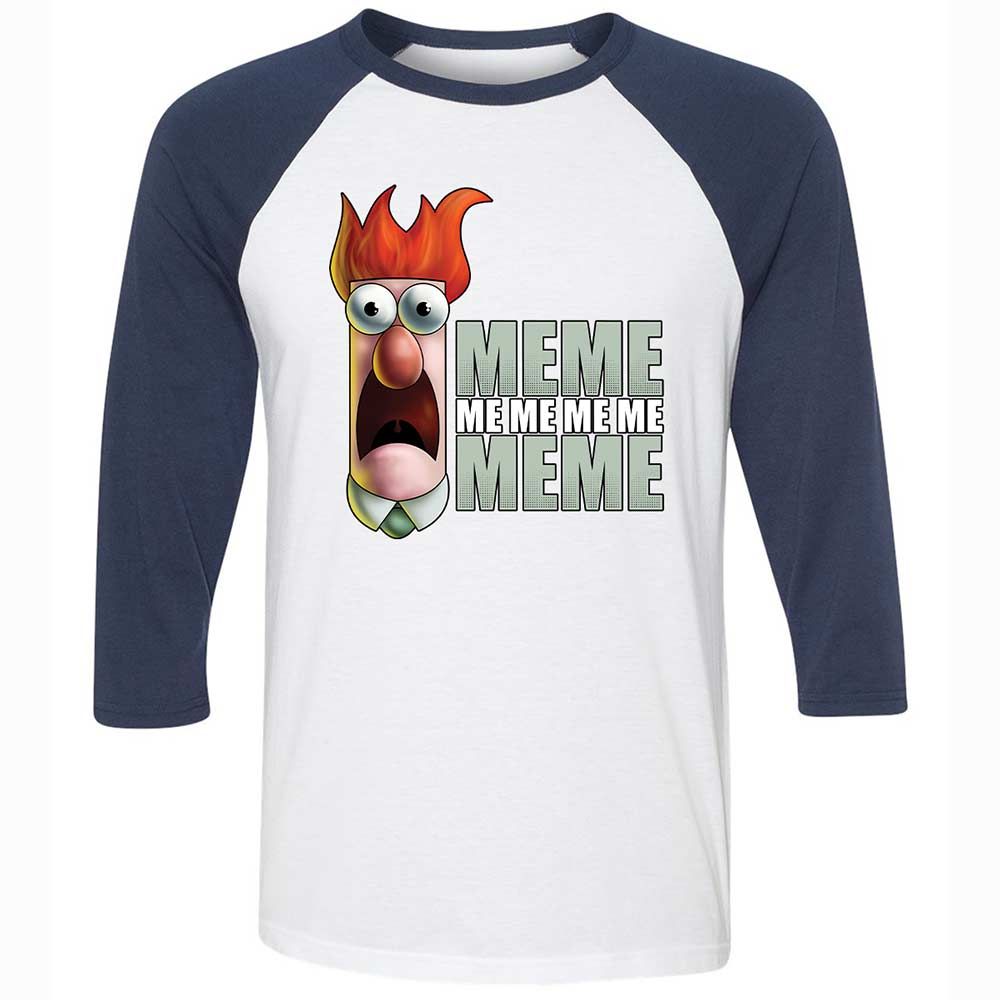 Meme me me me me Meme - White/Navy - 8