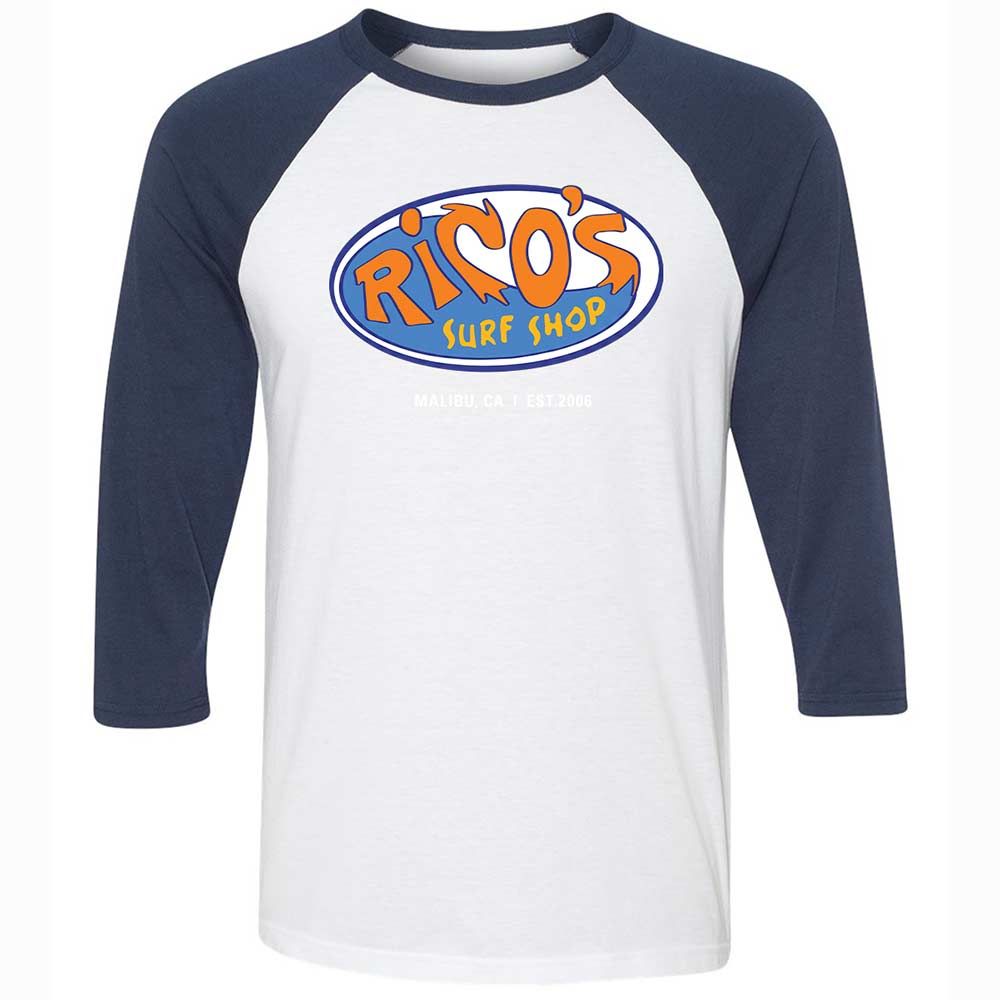 Rico's Surf Shop - White/Navy - 8