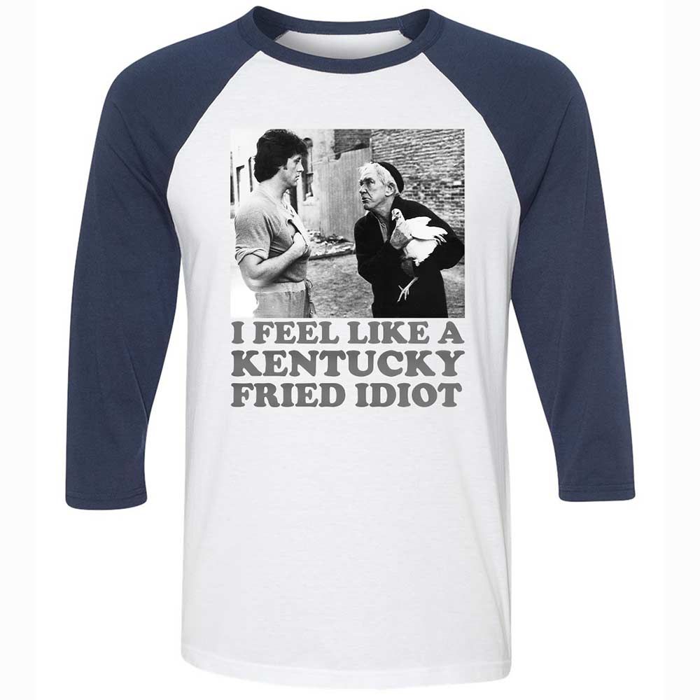 Unisex 3/4 Baseball Tee - FCRSN2D1 - White/Navy - 8