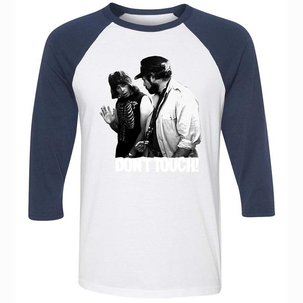 Don't Touch! - White/Navy - 8