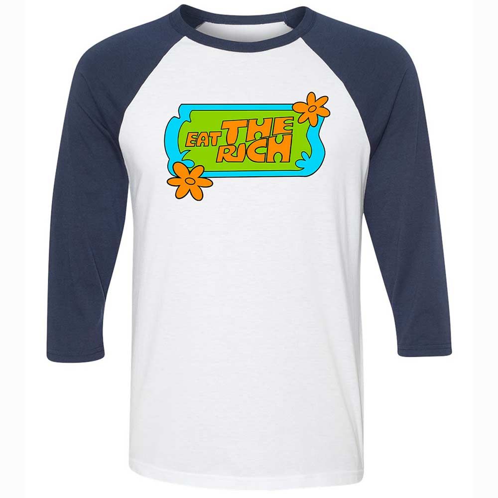 Eat the Rich Mystery - White/Navy - 8