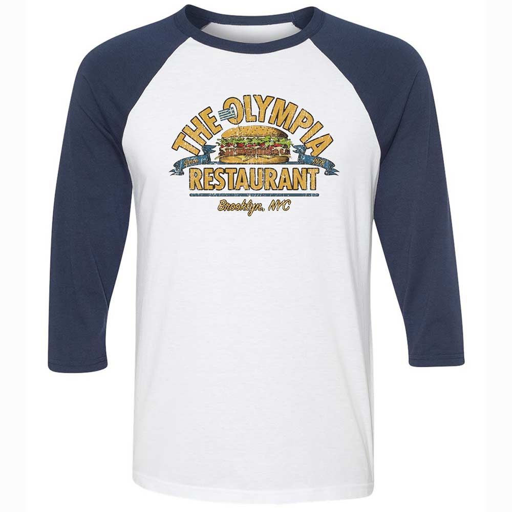 The Olympia Restaurant - White/Navy - 8