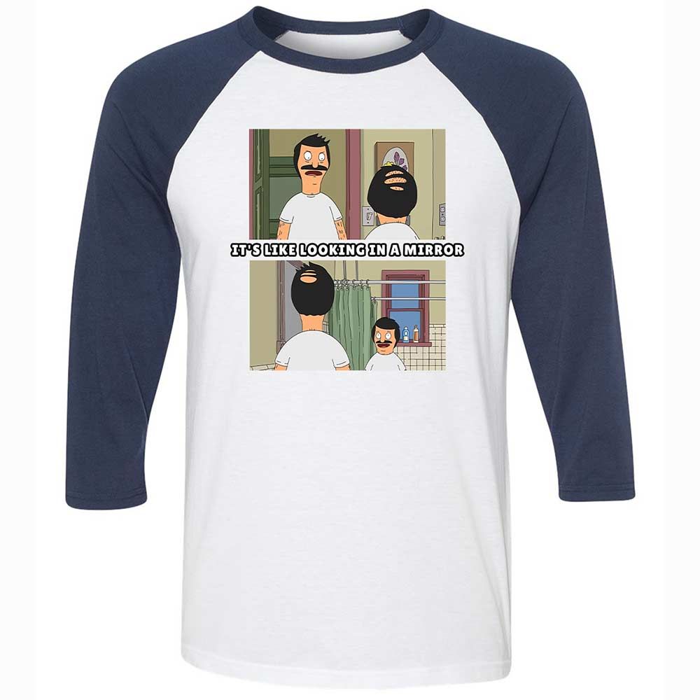 It's like looking in a mirror - White/Navy - 8