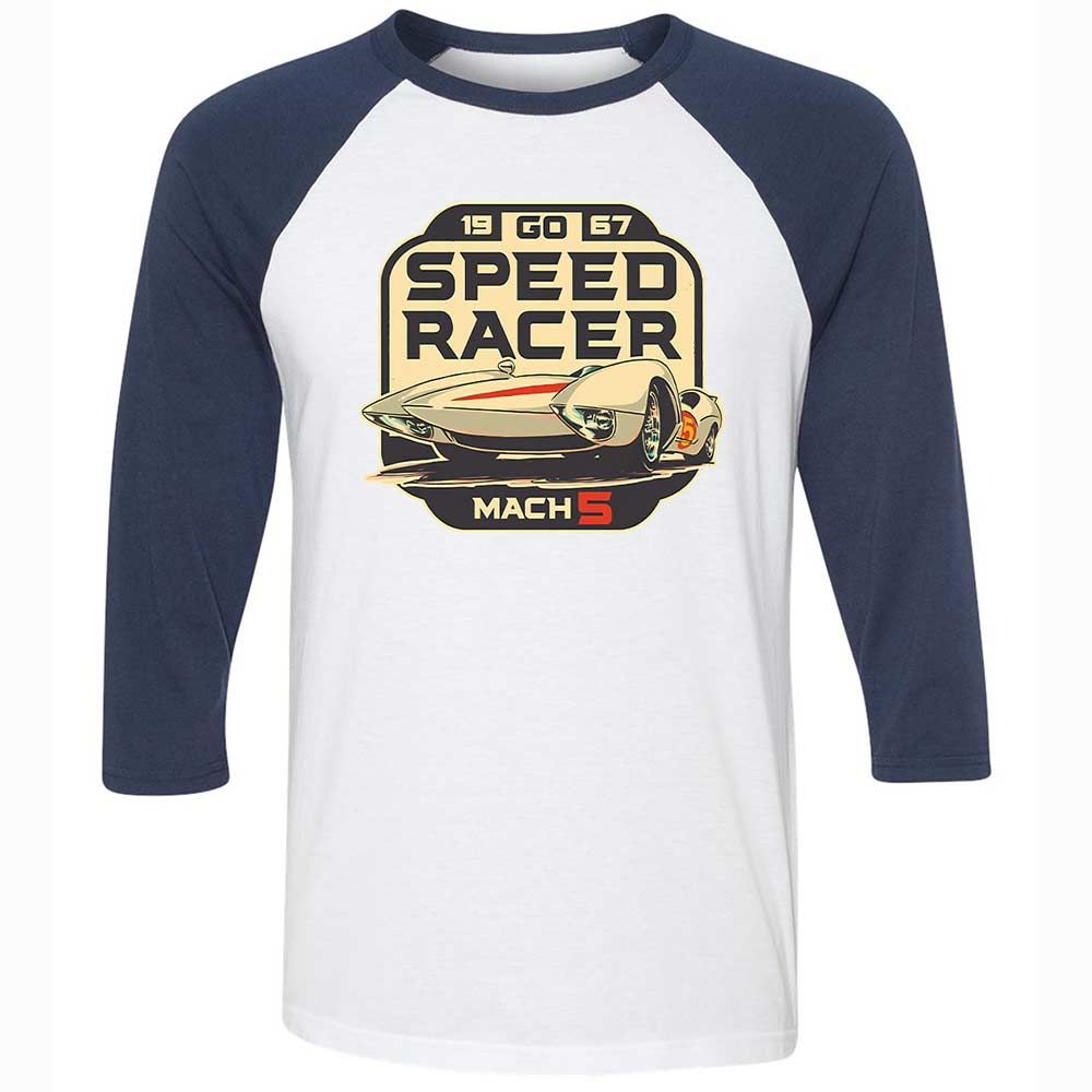 Speed Racer - White/Navy - 8
