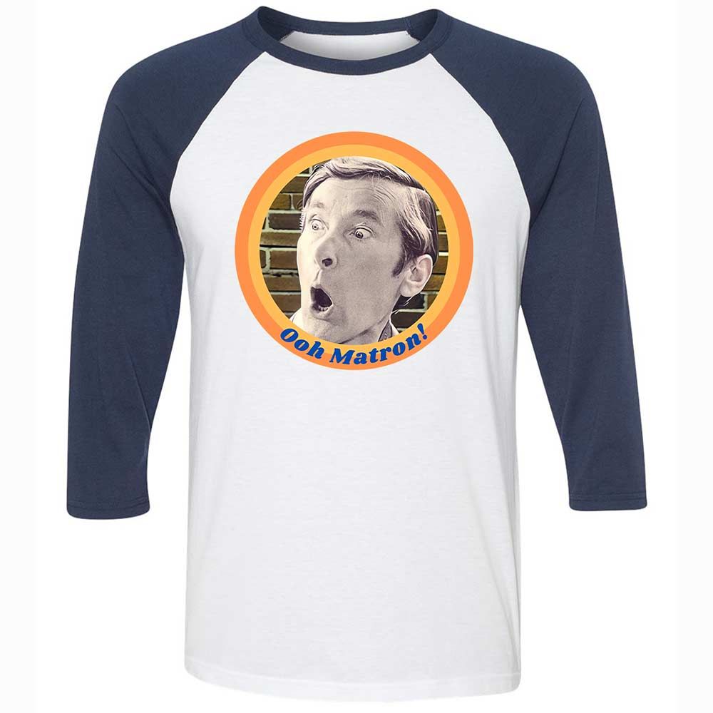 Unisex 3/4 Baseball Tee - XYTMGR5X - White/Navy - 8