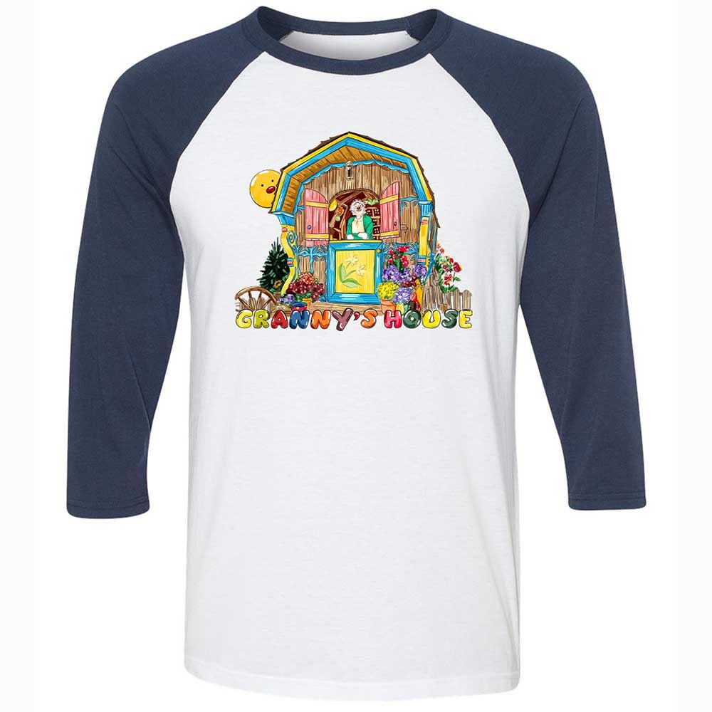 Granny Garbanzo Gardening Sunshine - White/Navy - 8