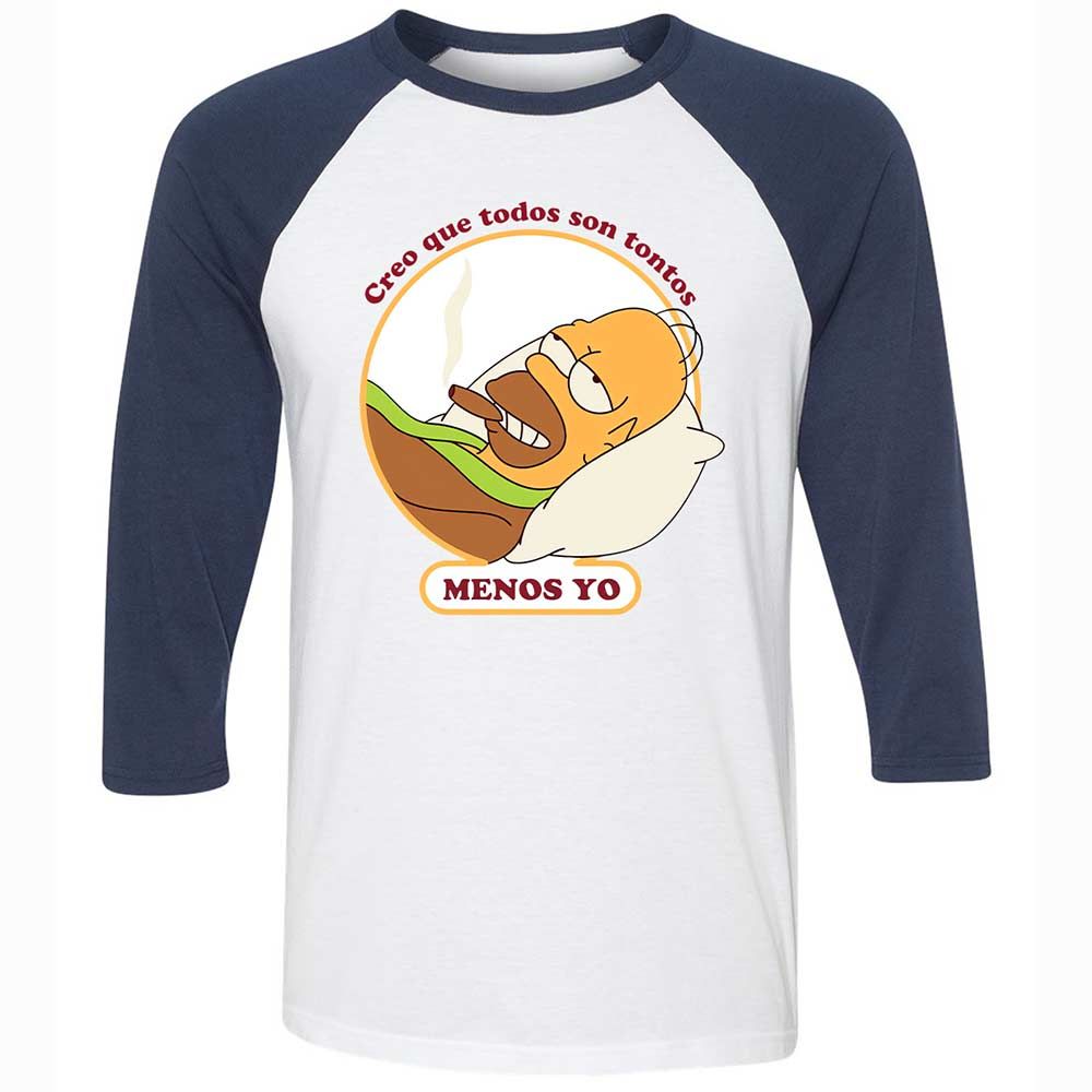 Everyone's stupid except me - White/Navy - 8