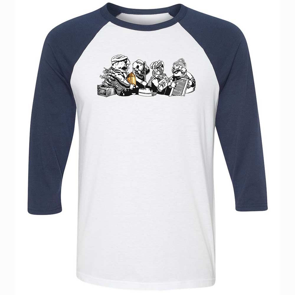 Jug Band - White/Navy - 8