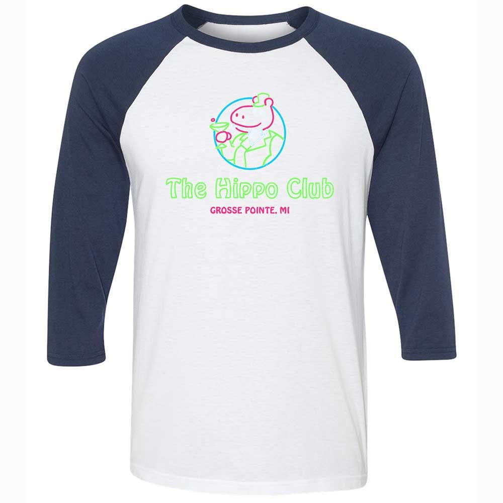 Hippo Club - White/Navy - 8