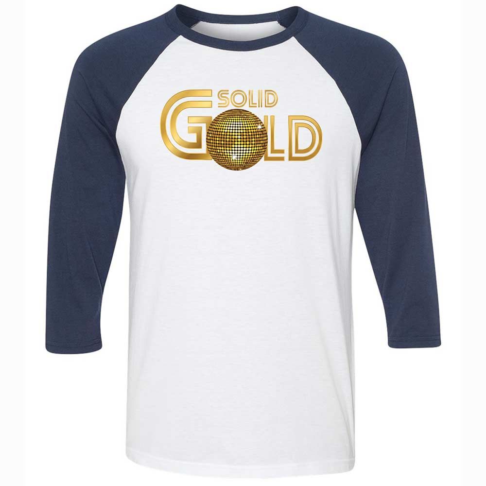 Solid Gold - White/Navy - 8