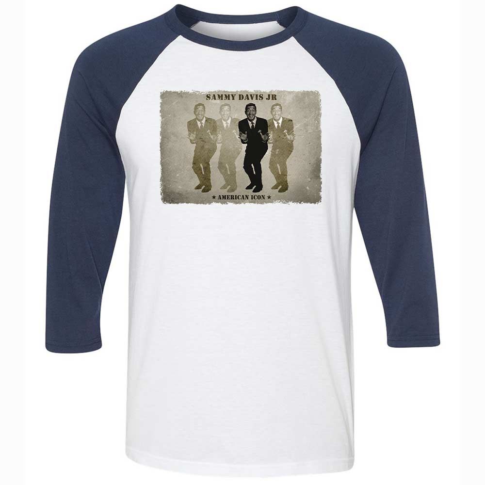 Unisex 3/4 Baseball Tee - EFF8CK4E - White/Navy - 8