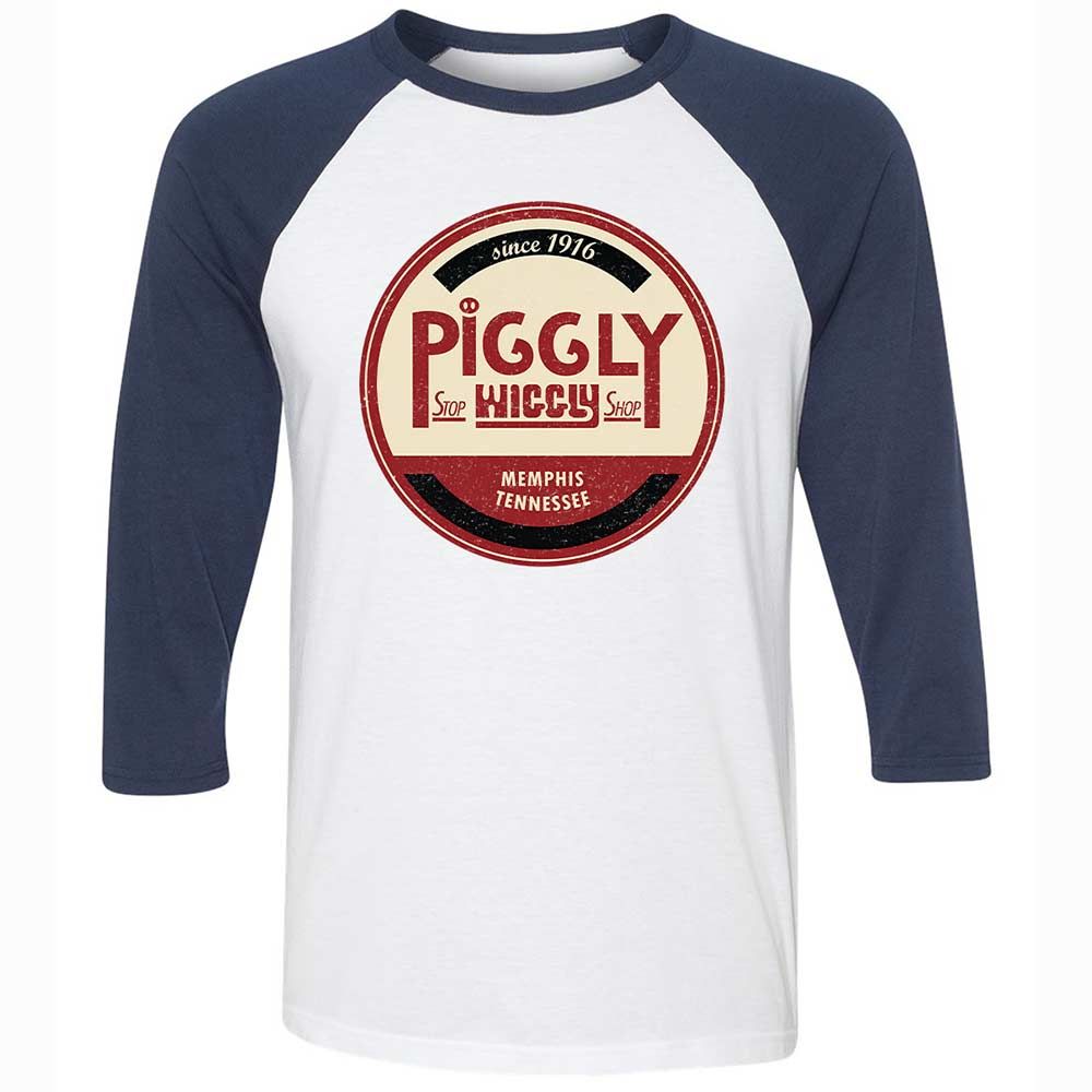 Unisex 3/4 Baseball Tee - 7G2F7J8Z - White/Navy - 8