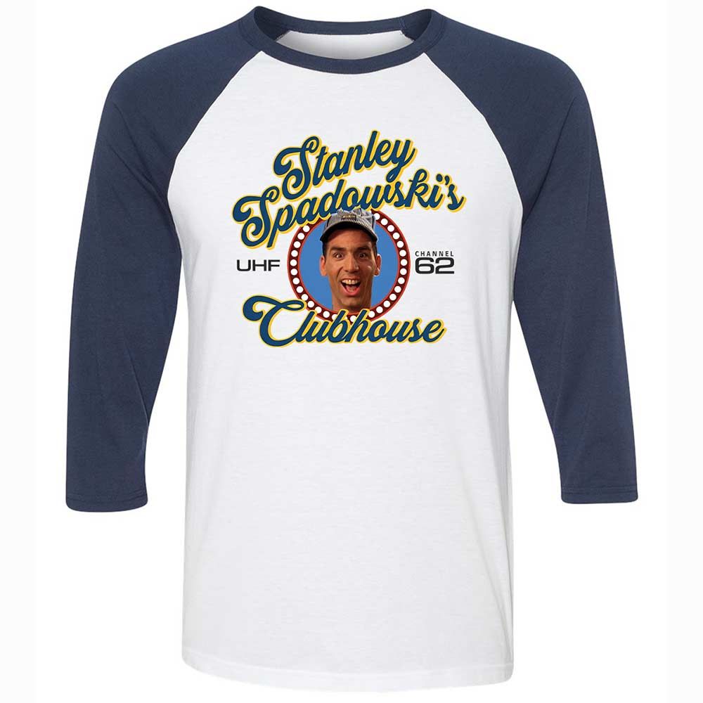 Unisex 3/4 Baseball Tee - R5JFY9ZZ - White/Navy - 8