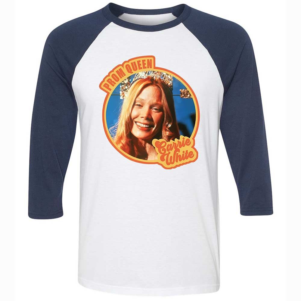 Carrie for prom queen - White/Navy - 8