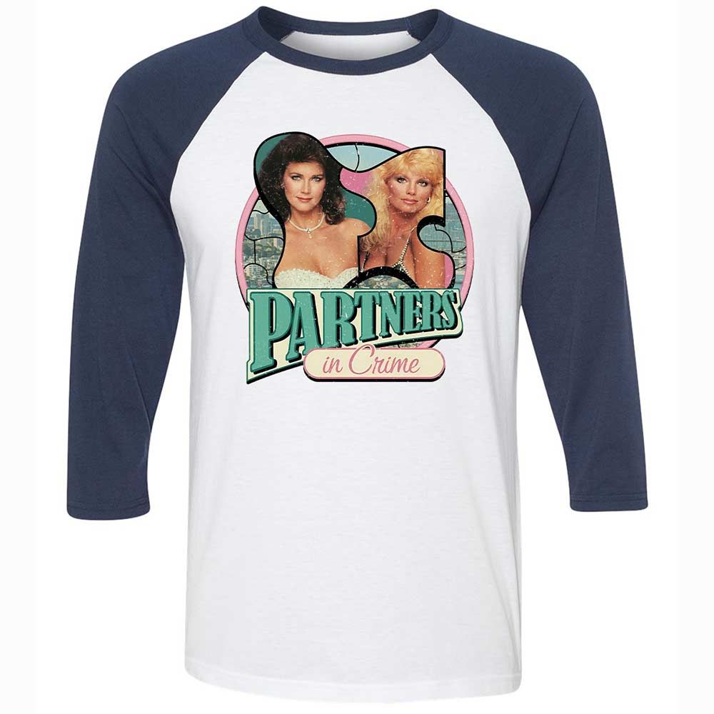 Unisex 3/4 Baseball Tee - 4DV2UWXM - White/Navy - 8