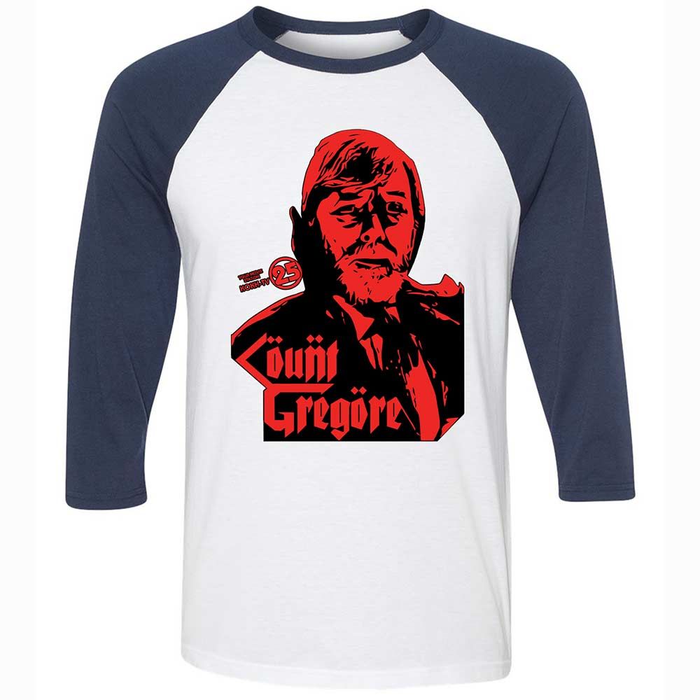 The Count Horror Theater Host - White/Navy - 8