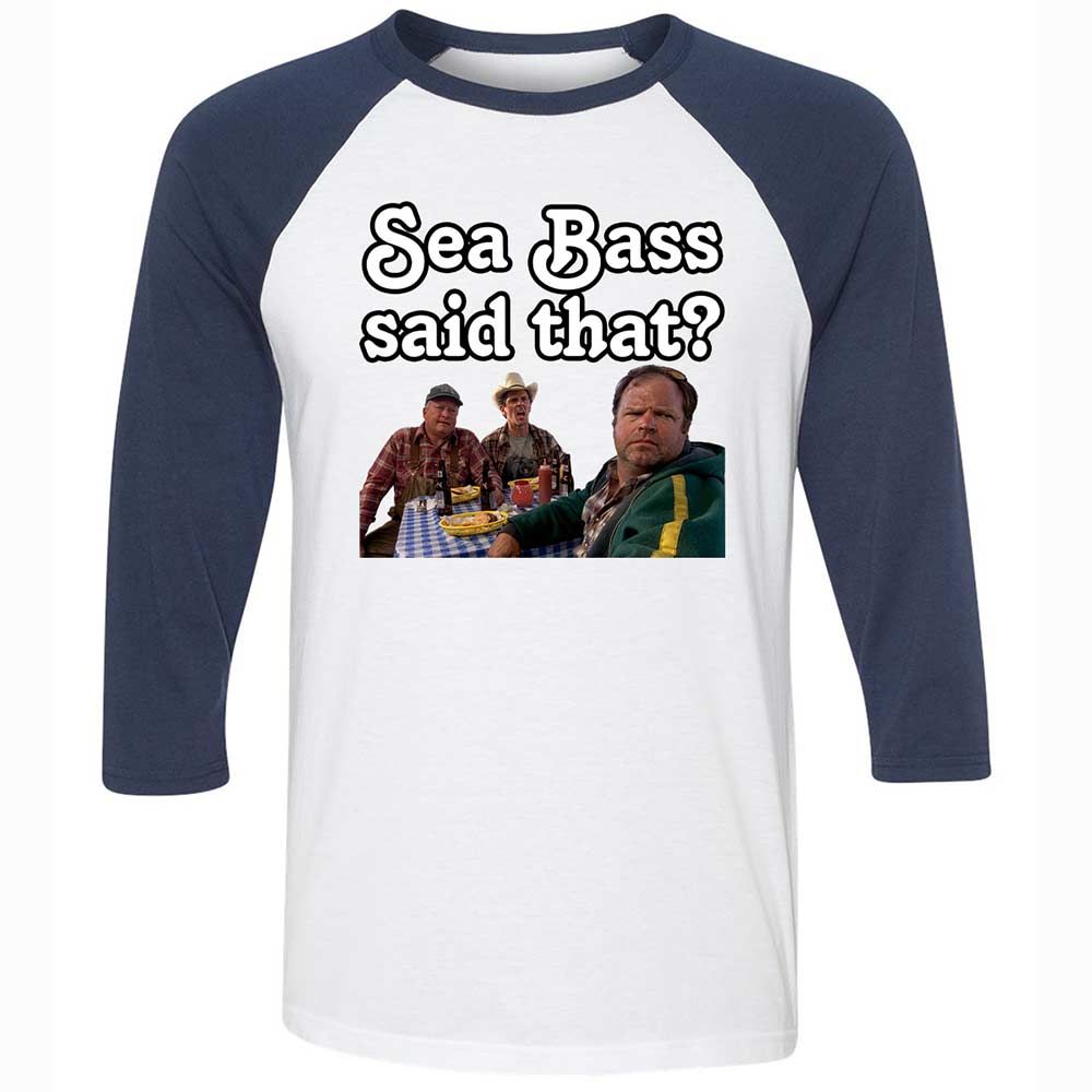 Unisex 3/4 Baseball Tee - 9Z2GY8GD - White/Navy - 8