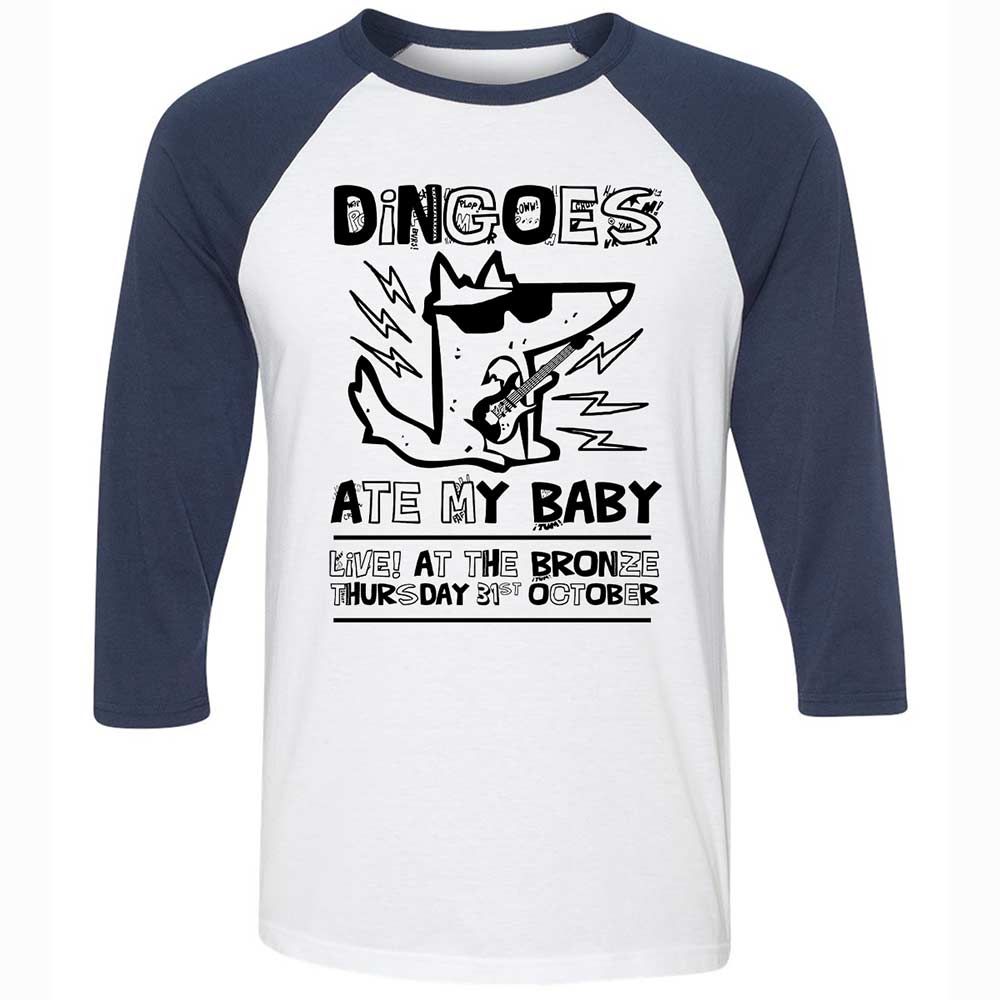 Dingoes Ate My Baby - White/Navy - 8