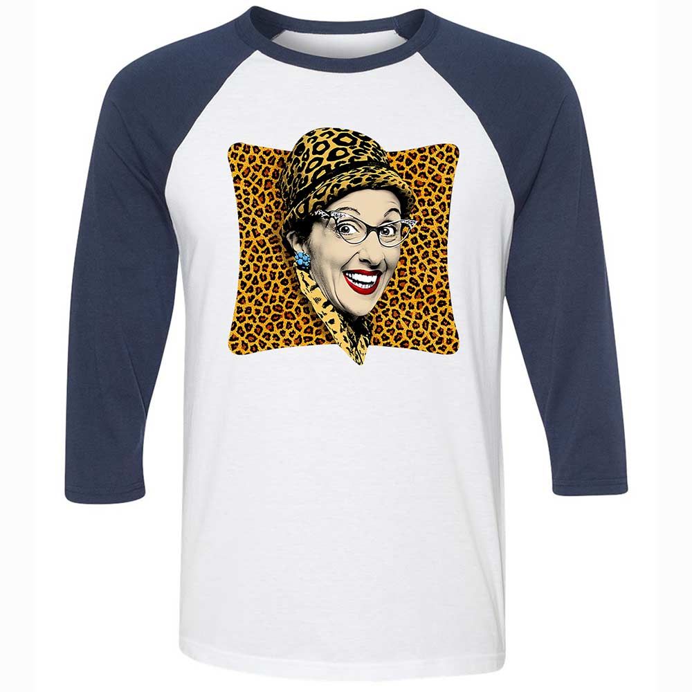 Edith Prickley - White/Navy - 8