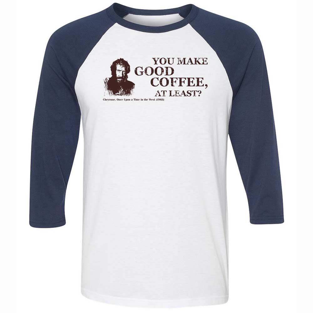 You make good coffee, at least? - White/Navy - 8