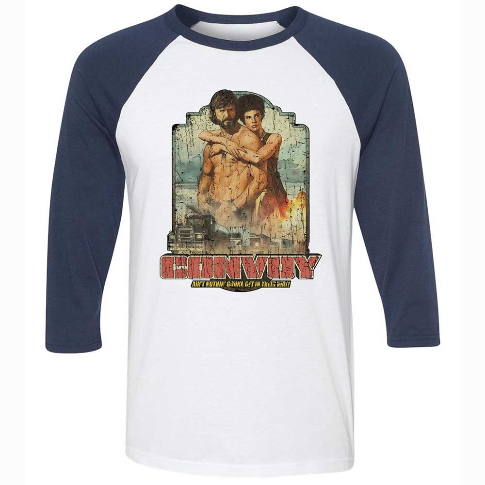 Ain't nothin' gonna get in their way - White/Navy - 8