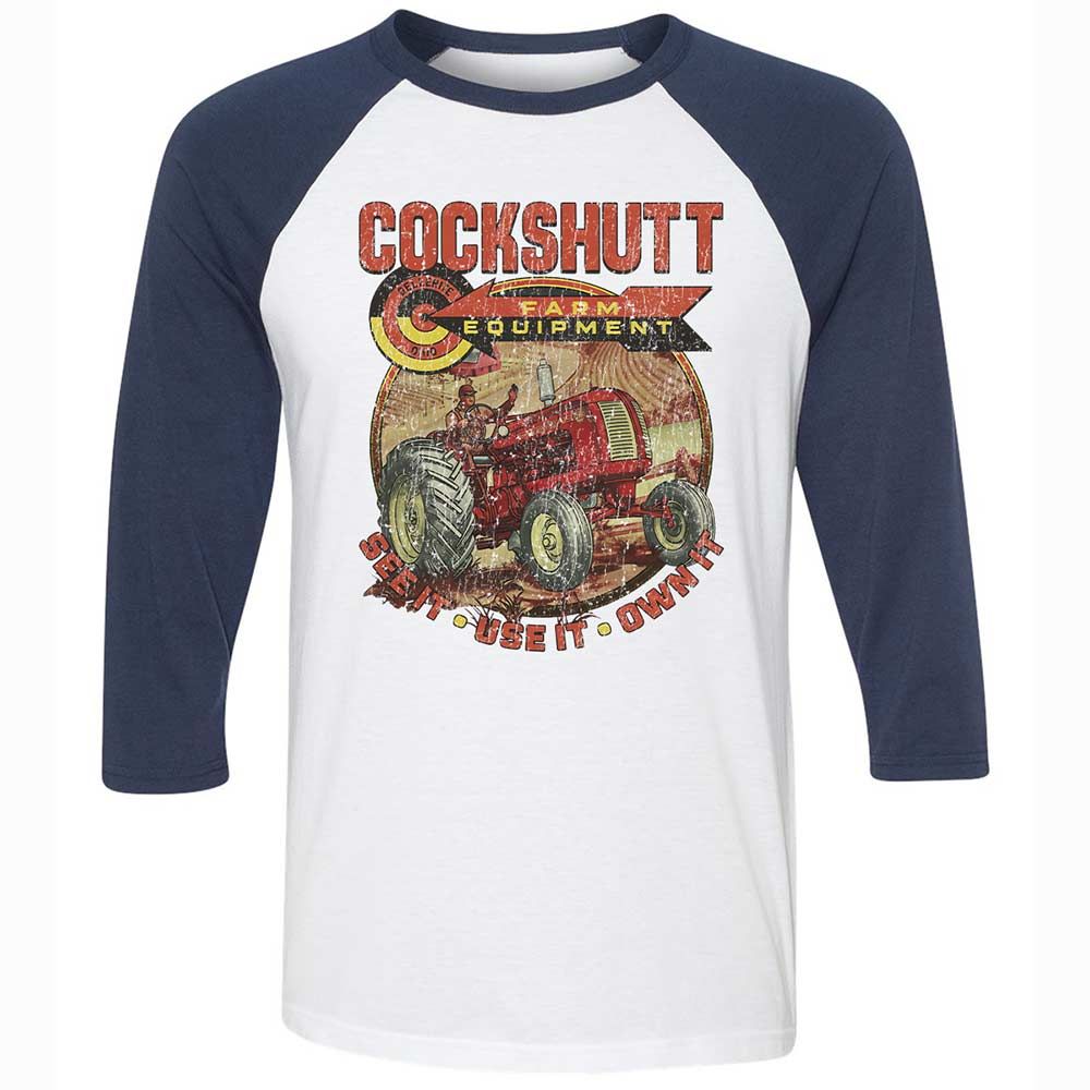 Farm Equipment - White/Navy - 8