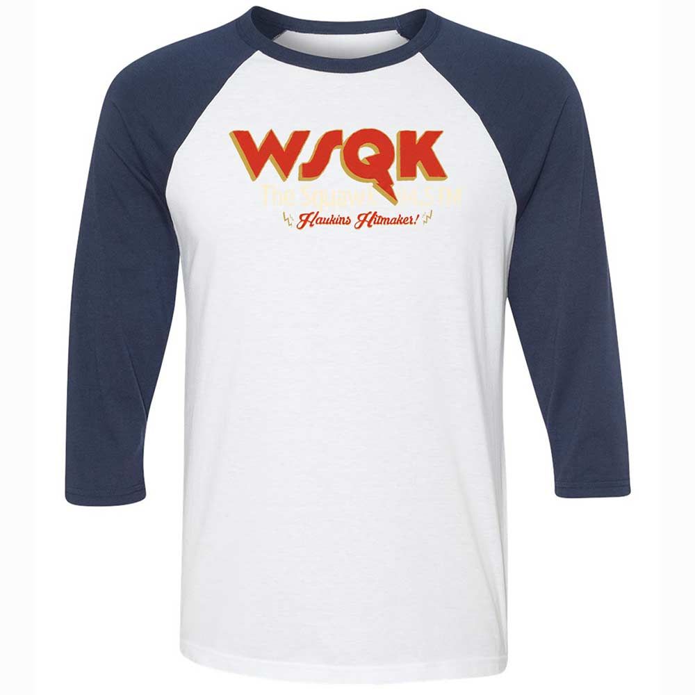 The Squawk Radio - White/Navy - 8