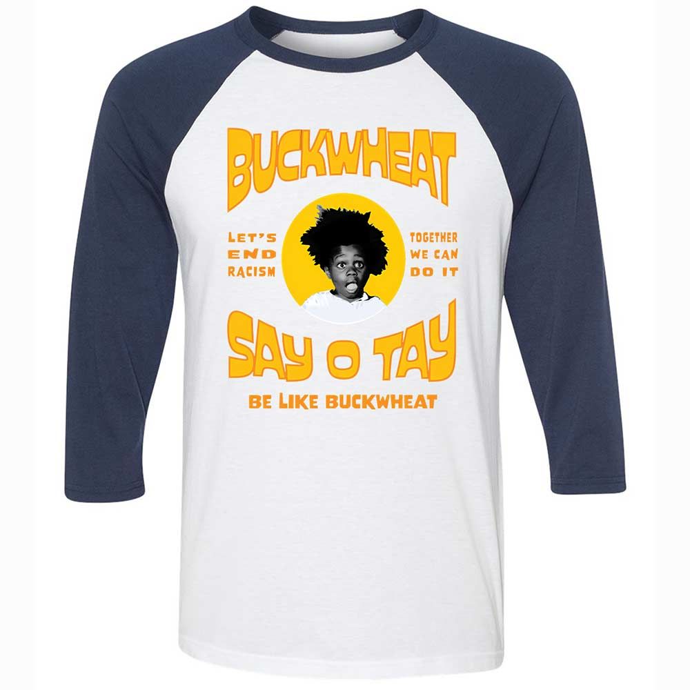 Buckwheat Say OTay - White/Navy - 8