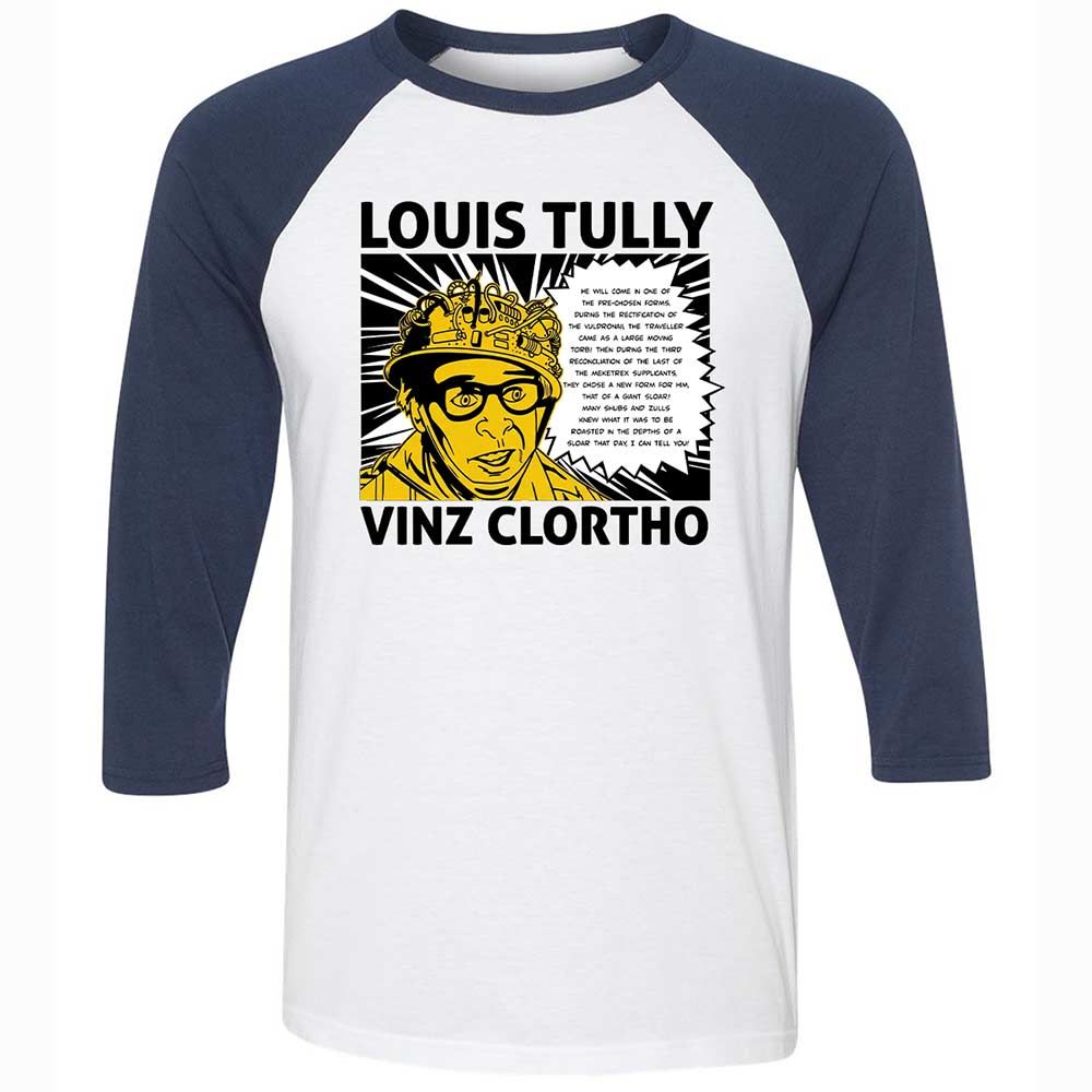 Unisex 3/4 Baseball Tee - 7KRP34PW - White/Navy - 8