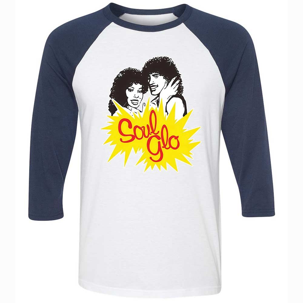 Unisex 3/4 Baseball Tee - K2T9B9A5 - White/Navy - 8