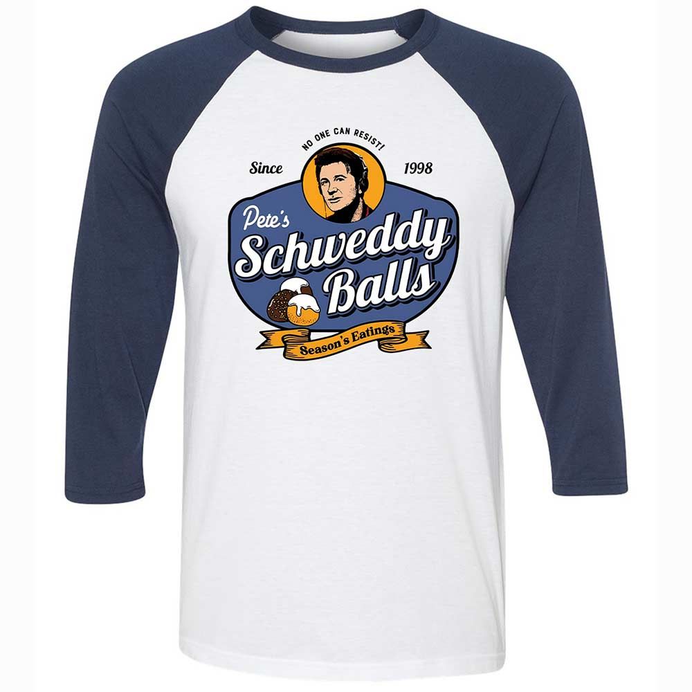 Schweddy Balls - White/Navy - 8