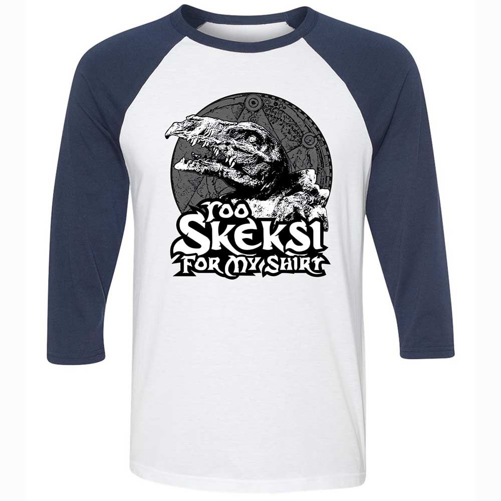 Unisex 3/4 Baseball Tee - QD15FAVQ - White/Navy - 8