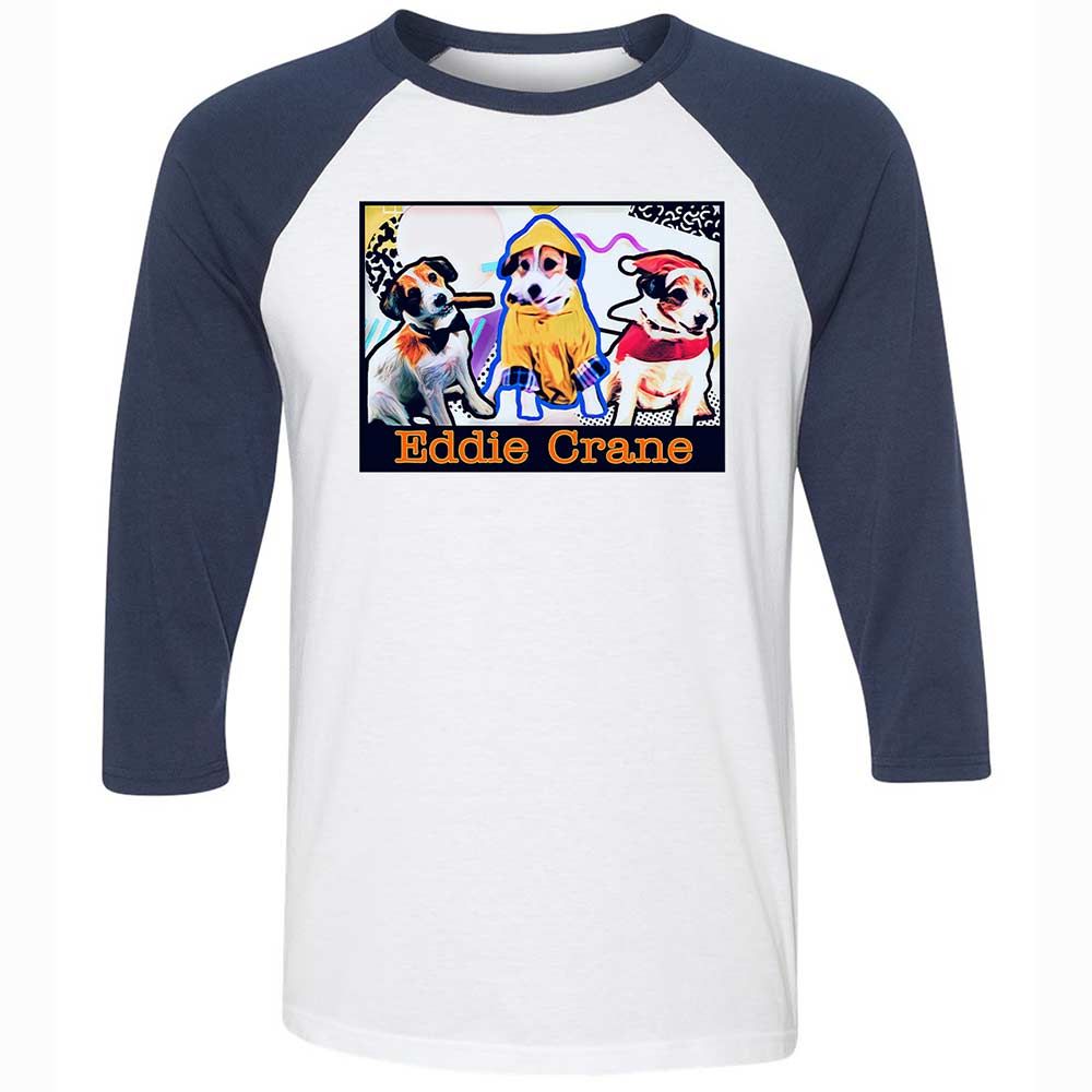 Eddie Crane - White/Navy - 8
