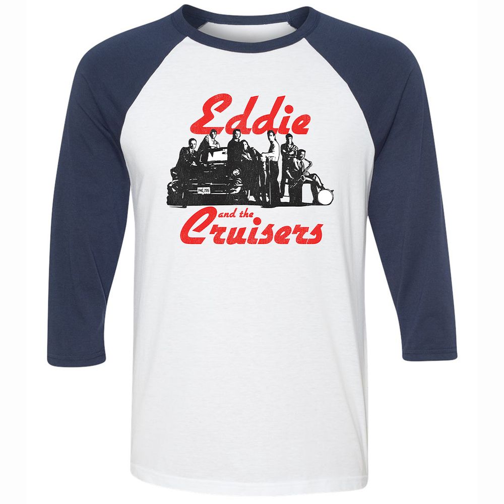 Eddie and the Cruisers - White/Navy - 8