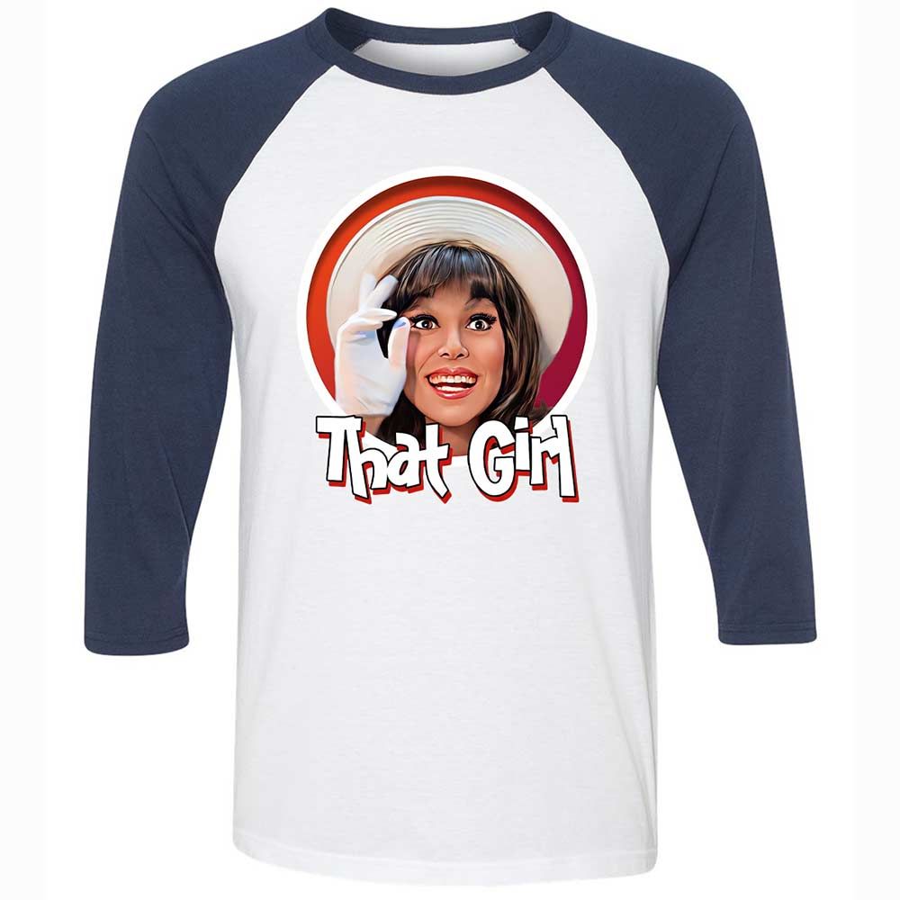 Unisex 3/4 Baseball Tee - F7KRMB9Z - White/Navy - 8