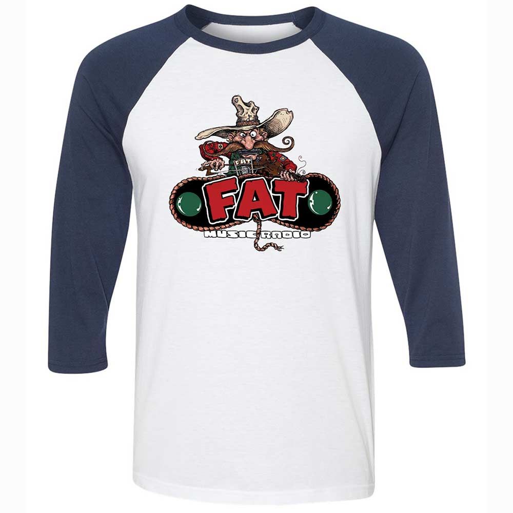 The Fat One - White/Navy - 8