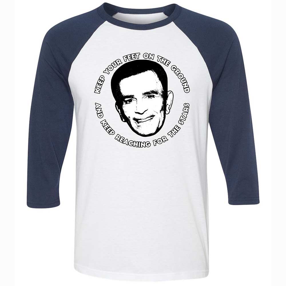Unisex 3/4 Baseball Tee - YJPK5HY3 - White/Navy - 8