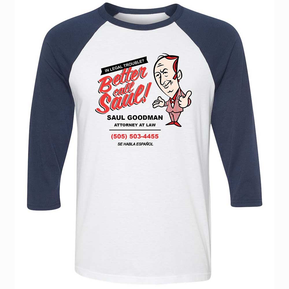 Better Call Saul - White/Navy - 8
