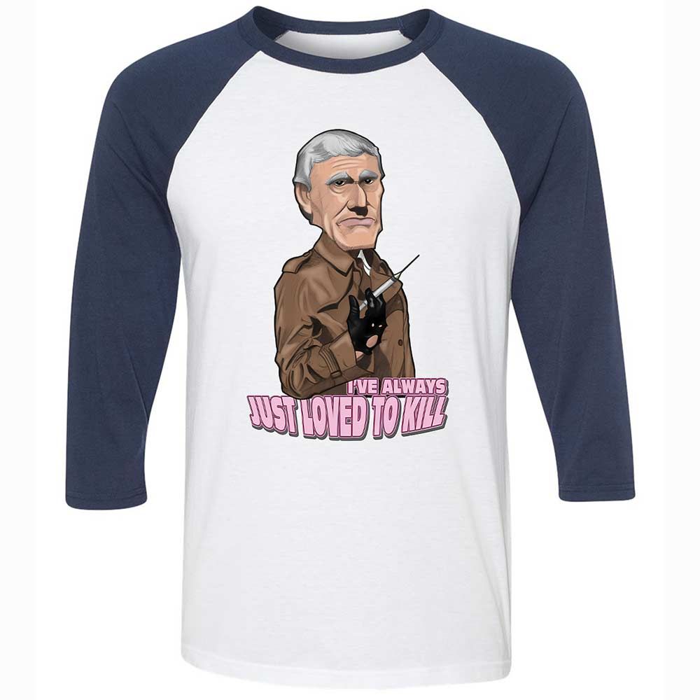 Unisex 3/4 Baseball Tee - F6BAF85E - White/Navy - 8