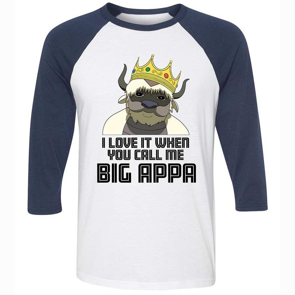 Call me Big Poppa - White/Navy - 8