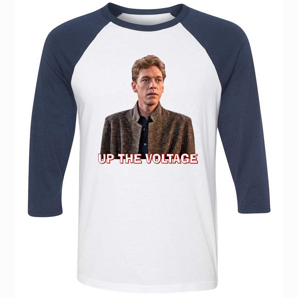Unisex 3/4 Baseball Tee - JPDT7UKQ - White/Navy - 8