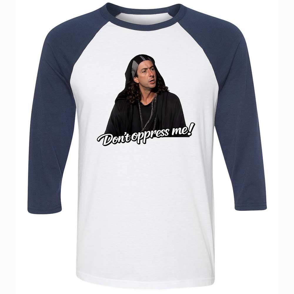 Unisex 3/4 Baseball Tee - EQFU1XTX - White/Navy - 8