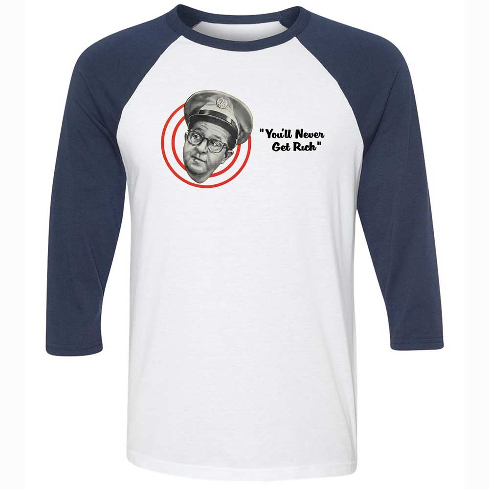 Unisex 3/4 Baseball Tee - 3MMGKA4D - White/Navy - 8