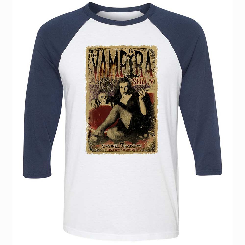 Vampira - White/Navy - 8