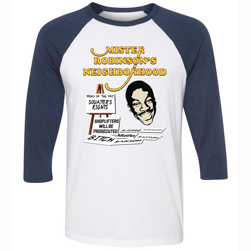 Mister Robinson's Neighborhood - White/Navy - 8
