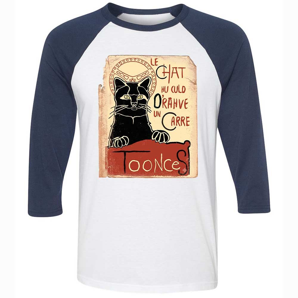 Toonces - Le Chat Noir - White/Navy - 8