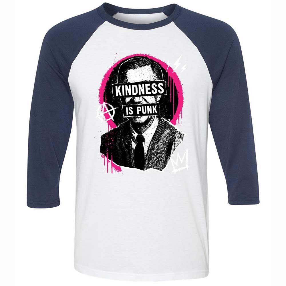 Kindness is Punk - White/Navy - 8