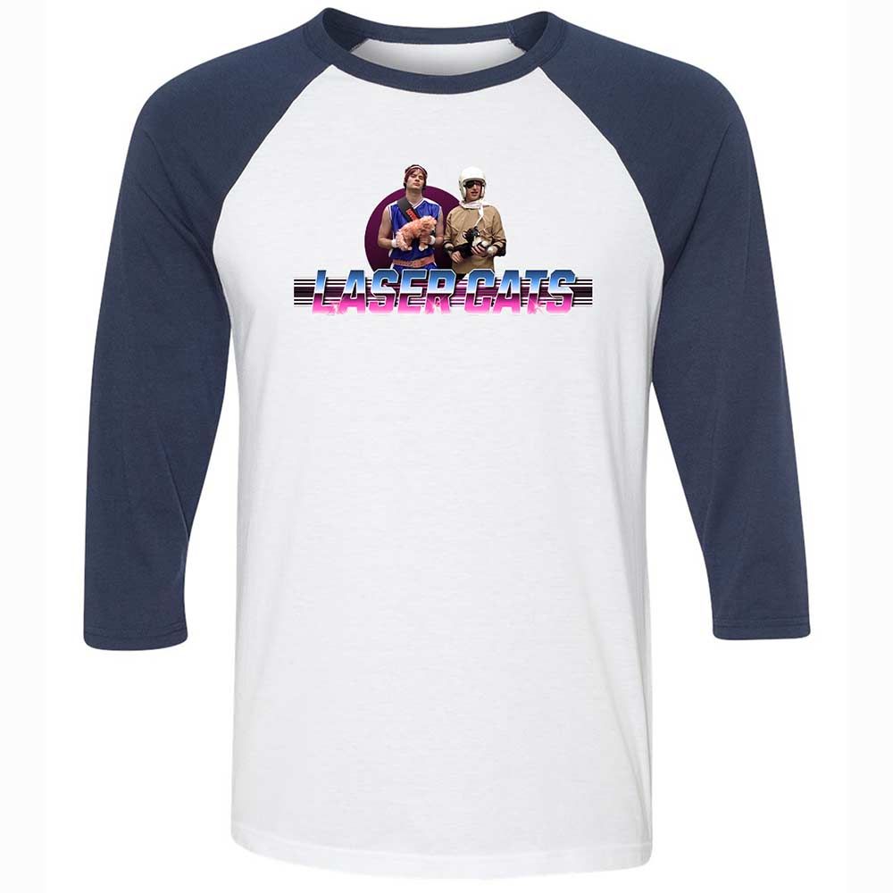 Laser Cats - White/Navy - 8
