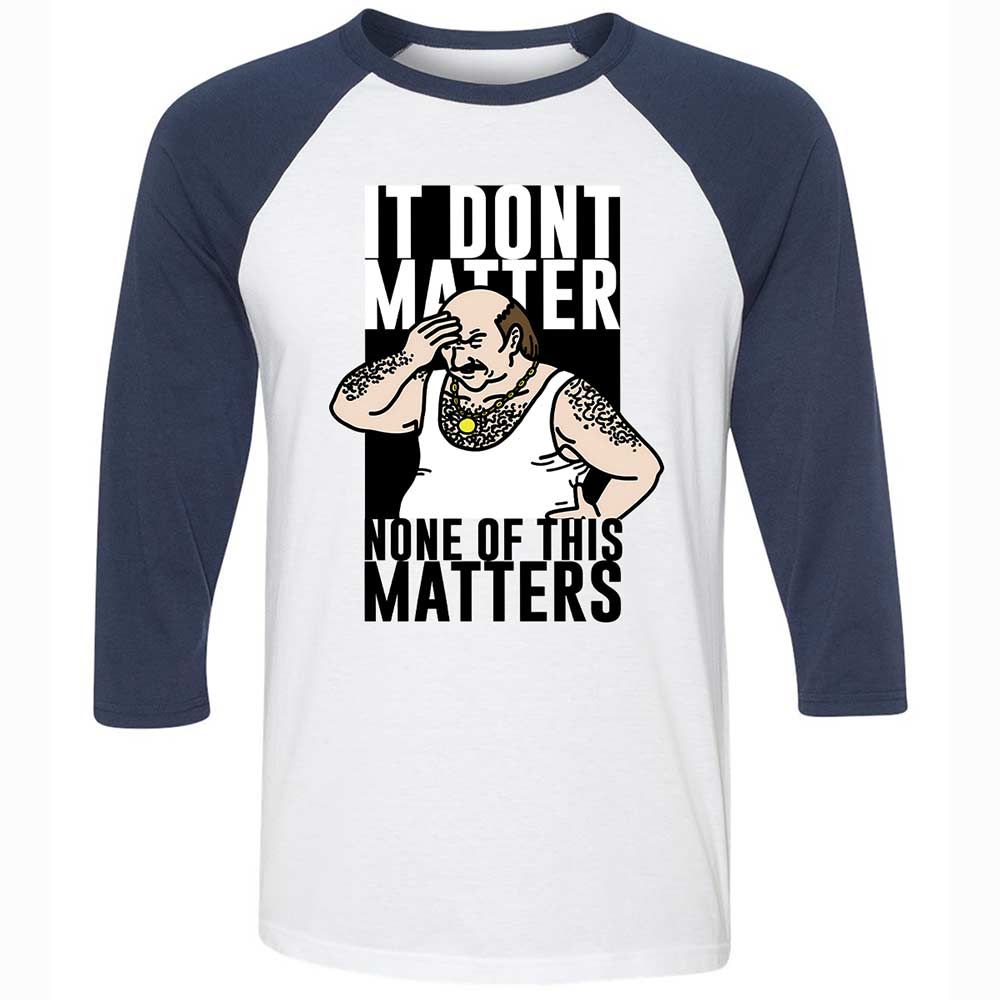 It Don't Matter - White/Navy - 8